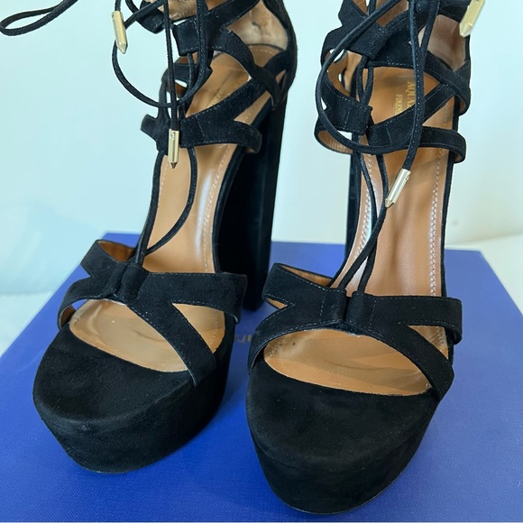 Aquazurra Firenze Beverly Hills Plateau 140mm Size 9.5 - Picture 4 of 11